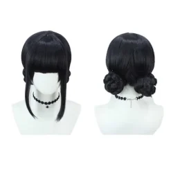 K-POP Demon Hunters Cosplay Peruk, Syntetiskt Hår för Konsertscen, Svart, Zoey> Peruker