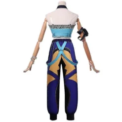 KPop Demon Hunters Zoey Cosplay Kostymset Halloweenfest Maskerad för Kvinnor 3XL><noscript><img width=