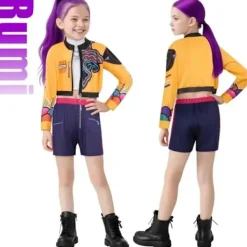 K-Pop Rumi Zoey Mira Demonjägare Cosplay Dräkt Set> Dräkter