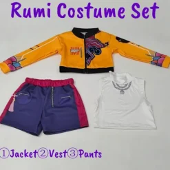 K-Pop Rumi Zoey Mira Demonjägare Cosplay Dräkt Set><noscript><img width=