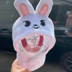 Kpop Stray Kids Lightstick Plyschöverdrag Skzoo Konsert Ljusöverdrag Docktillbehör Cape Hatt Lampskärm Fans Samling Gåva[D]_xx D D><noscript><img width=