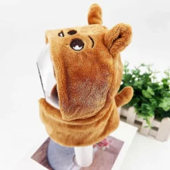 Kpop Stray Kids Lightstick Plyschöverdrag Skzoo Konsert Ljusskydd Docktillbehör Kappa Hatt Lampskärm Fans Samling Gåva[D] D> Huvudbonader