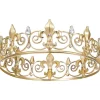 Kunglig kungakrona för män - Prinsens metallkronor och tiaror> Huvudbonader