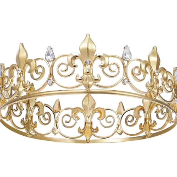 Kunglig kungakrona för män - Prinsens metallkronor och tiaror> Huvudbonader