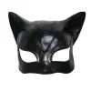 Kvinna Katt Selina Kyle Mask Bruce Wayne Kostym Latex Fancy Vuxen> Masker