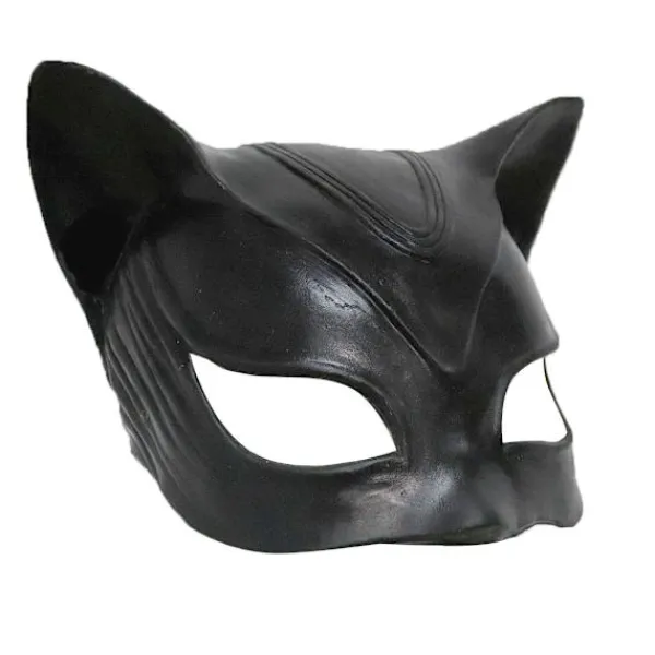 Kvinna Katt Selina Kyle Mask Bruce Wayne Kostym Latex Fancy Vuxen> Masker