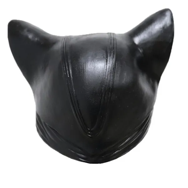 Kvinna Katt Selina Kyle Mask Bruce Wayne Kostym Latex Fancy Vuxen> Masker