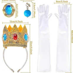 Kvinnor Flickor Prinsessan Peach Kostymtillbehör för Karneval Halloween Cosplay Fest> Tillbehör