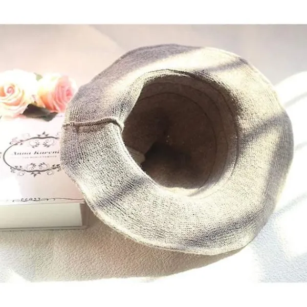 Kvinnors Halloween Häxhatt Ull Stickad Mössa För Fest Maskerad Cosplay Kostym Tillbehör> Huvudbonader