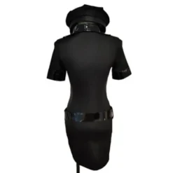 Kvinnors sexig polis uniform klädsel Halloween kostym Z S><noscript><img width=