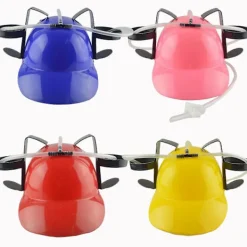 Öl Läsk Dryck Hjälm Partyhatt Födelsedagsfest Utomhus Ölhatt Lat Dricka Dryck Hjälm Hatt Huv -Sy> Huvudbonader