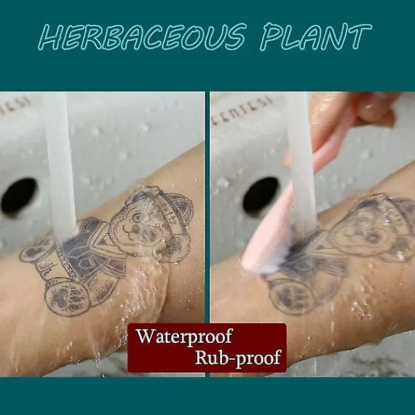 Lasting Fake Tatto Waterproof Body Stickers Temporary Tattoos Art Simulation> Smink