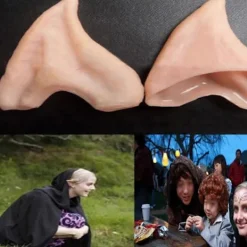 Latex Älvöra Spetsiga Goblin Öron Spetsiga Toppar Utklädnad Kostym Cosplay Halloween Fest Rekvisita Fest Falska Öron Goblin Öron Pixie Öra Alvisk Vampyr Fé | Fyndiq><noscript><img width=