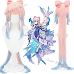 Leaderco Game Genhin Impact angonomiyakokomi Coplay Kotym Kokomi Peruk Halloween Kotym Comic Con Rollpel Anime Coplay><noscript><img width=