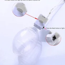 Led Floppy Ear Hat med rörliga öron Barn Öronlapp Pingvin Hat Lysande Hoppande Öron Hat Pingvin><noscript><img width=