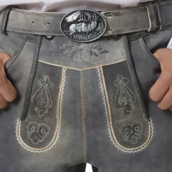 tectake Lederhosen Joshua oktoberfestbyxor herr 54><noscript><img width=