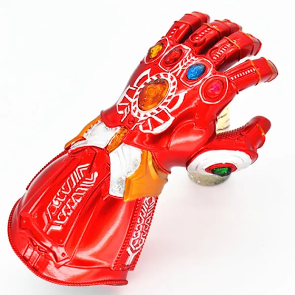 LED-upplysta Infinity Handske Thanos Handske med Avtagbar Magnet Infinity Stone> Tillbehör