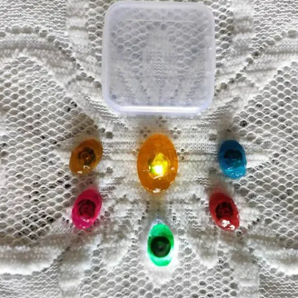 LED-upplysta Infinity Handske Thanos Handske med Avtagbar Magnet Infinity Stone> Tillbehör