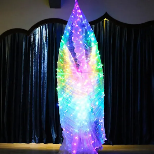 LED-vingar för kostym, lysande, för magedansuppträdanden> Tillbehör