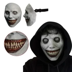 Leende demon terror mask> Masker