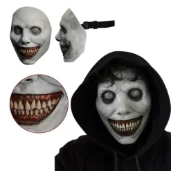 Leende demon terror mask> Masker