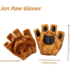 Bluedio Lejonöronpannband och svansset Halloween djur cosplay kostymtillbehör barn vuxen> Tillbehör