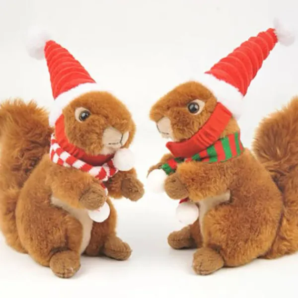 Lizard Tomte Hatt Kanin Withscarf Juldräkt 01 01 01> Huvudbonader