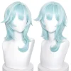 Ljusgrön Cosplay Peruk För Game Genshin Impact Lolita Gradient Halloween Party Peruk> Peruker