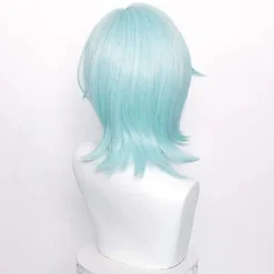 Ljusgrön Cosplay Peruk För Game Genshin Impact Lolita Gradient Halloween Party Peruk><noscript><img width=