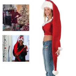 Holocky Lång julhatt för vuxna barn baby> Huvudbonader