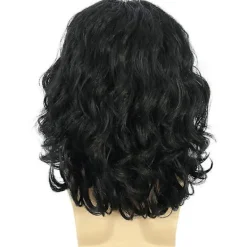 Lång lockig anime-peruk för män och kvinnor><noscript><img width=