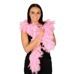 Sweden Quickstyle Lång Fjäderboa 100g Deluxe 180 cm one size> Huvudbonader