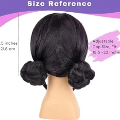 Lång Syntetisk Cosplay Peruk för Kvinnor Flickor, Anime Idol Scenföreställning Hår Kostymtillbehör><noscript><img width=