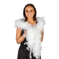 Sweden Quickstyle Lång Fjäderboa 100g Deluxe 180 cm one size> Tillbehör