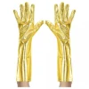 Långa Handskar - Guldmetallic> Tillbehör