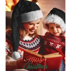 Långa Tomteluvor Jul Sammet Julluvor För Vuxna Håller Värmen Vinter Juldräkt Premium><noscript><img width=