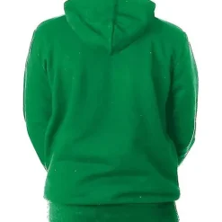 Långärmad hoodie för män Halloween Rolig Rund Hals Tröja med Känguruficka Jul Flerfärgad 3D-tryck Tröja Storlek> Dräkter