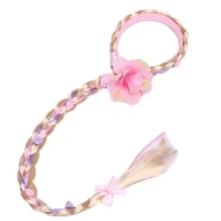 Långt Prinsesshårsprydnad 29" Cosplay Flätad Peruk för> Peruker