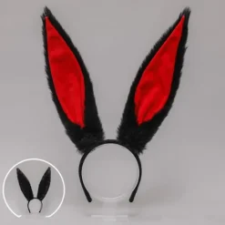 Lolita Kaninöron Hårband Fuskpäls Kaninöron Hårband Stort Hårigt Sött Djuröron Hårband Hårband Hårtillbehör Huvudbonad För Fest Bal C> Huvudbonader