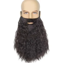 INF Lös Skägg - Perfekt för Påskkarneval, Cosplay och Roliga Fester - Högkvalitativt Hår, Justerbar Storlek> Tillbehör