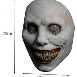FMYSJ Läskig Halloweenmask, Skrämmande Halloweenmask Den Onda Demonen Cosplay Halloween Kostymfest Rekvisita (FMY)><noscript><img width=