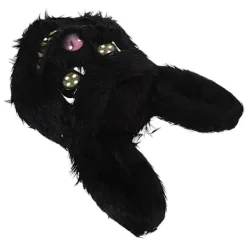 Läskig Kanin Mask Halloween Party Maskerad Stil Svart Plast 1st><noscript><img width=
