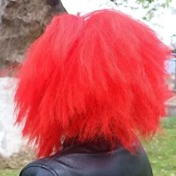 Läskig Ond Mördare Joker Clown Latex Mask Halloween Horror Cosplay Kostym Rekvisita><noscript><img width=