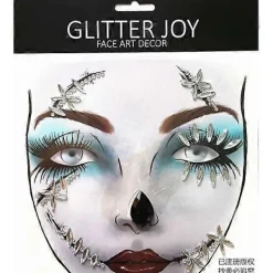 Läskiga Halloween Smink Ornament> Smink