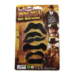 Leksaksaffären Lösmustascher 6-pack> Tillbehör