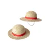 Luffy halmhatt cosplay hatt japansk tecknad film> Huvudbonader