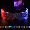 Lysande glasögon, LED-glasögon, Cyberpunk LED-glasögon, F> Tillbehör