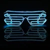 Lysande Glasögon Lysande Coola Glasögon, LED Partyglasögon Glödande Ögonglasögon Leksak Glasögon För Halloween (ShiKai)> Tillbehör