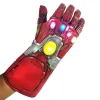 Lysande Iron Man Infinity Glove Arm Glowing Off Ba Latex Mie Pa Handskar Fulian 4 Perifer (Rött sken)> Tillbehör