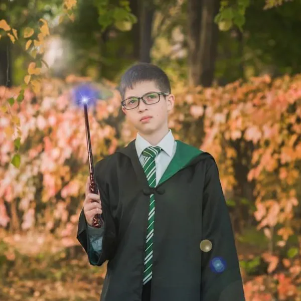 Lysande magisk trollstav med ljud och ljus, leksak för barn, flickor, pojkar, fest> Tillbehör